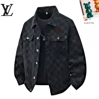 Cheap Louis Vuitton LV Jackets Long Sleeved For Men #1358372 Replica Wholesale [$60.00 USD] [ITEM#1358372] on Replica Louis Vuitton LV Jackets