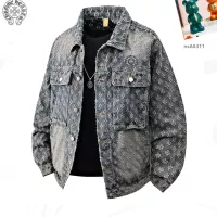 Cheap Chrome Hearts Jackets Long Sleeved For Men #1358385 Replica Wholesale [$60.00 USD] [ITEM#1358385] on Replica Chrome Hearts Jackets