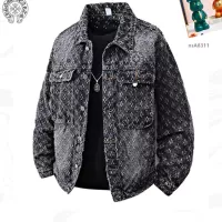 Cheap Chrome Hearts Jackets Long Sleeved For Men #1358386 Replica Wholesale [$60.00 USD] [ITEM#1358386] on Replica Chrome Hearts Jackets