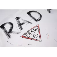 Cheap Prada T-Shirts Short Sleeved For Unisex #1358687 Replica Wholesale [$34.00 USD] [ITEM#1358687] on Replica Prada T-Shirts