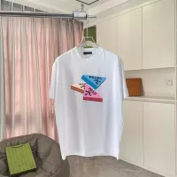 Cheap Prada T-Shirts Short Sleeved For Unisex #1358804 Replica Wholesale [$42.00 USD] [ITEM#1358804] on Replica Prada T-Shirts