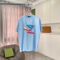 Cheap Prada T-Shirts Short Sleeved For Unisex #1358805 Replica Wholesale [$42.00 USD] [ITEM#1358805] on Replica Prada T-Shirts