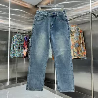 Cheap Louis Vuitton LV Jeans For Men #1358884 Replica Wholesale [$64.00 USD] [ITEM#1358884] on Replica Louis Vuitton LV Jeans