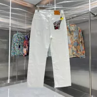 Cheap Louis Vuitton LV Jeans For Men #1358887 Replica Wholesale [$64.00 USD] [ITEM#1358887] on Replica Louis Vuitton LV Jeans