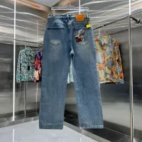 Cheap Louis Vuitton LV Jeans For Men #1358888 Replica Wholesale [$64.00 USD] [ITEM#1358888] on Replica Louis Vuitton LV Jeans