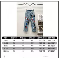 Cheap Chrome Hearts Jeans For Men #1358894 Replica Wholesale [$68.00 USD] [ITEM#1358894] on Replica Chrome Hearts Jeans