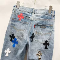Cheap Chrome Hearts Jeans For Men #1358894 Replica Wholesale [$68.00 USD] [ITEM#1358894] on Replica Chrome Hearts Jeans