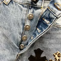 Cheap Chrome Hearts Jeans For Men #1358894 Replica Wholesale [$68.00 USD] [ITEM#1358894] on Replica Chrome Hearts Jeans