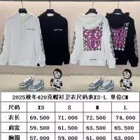 Cheap Chrome Hearts Hoodies Long Sleeved For Unisex #1359096 Replica Wholesale [$56.00 USD] [ITEM#1359096] on Replica Chrome Hearts Hoodies