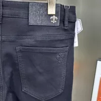 Cheap Chrome Hearts Jeans For Men #1359136 Replica Wholesale [$80.00 USD] [ITEM#1359136] on Replica Chrome Hearts Jeans