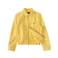 Cheap Ralph Lauren Polo Jackets Long Sleeved For Women #1359178 Replica Wholesale [$64.00 USD] [ITEM#1359178] on Replica Ralph Lauren Polo Jackets