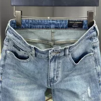 Cheap Dolce &amp; Gabbana D&amp;G Jeans For Men #1359237 Replica Wholesale [$76.00 USD] [ITEM#1359237] on Replica Dolce &amp; Gabbana D&amp;G Jeans