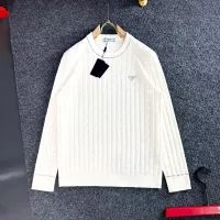 Cheap Prada Sweaters Long Sleeved For Men #1359251 Replica Wholesale [$82.00 USD] [ITEM#1359251] on Replica Prada Sweaters