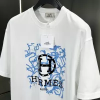 Cheap Hermes T-Shirts Short Sleeved For Unisex #1359275 Replica Wholesale [$72.00 USD] [ITEM#1359275] on Replica Hermes T-Shirts