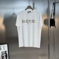 Cheap Balmain T-Shirts Short Sleeved For Men #1359297 Replica Wholesale [$76.00 USD] [ITEM#1359297] on Replica Balmain T-Shirts