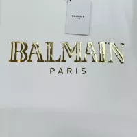 Cheap Balmain T-Shirts Short Sleeved For Men #1359297 Replica Wholesale [$76.00 USD] [ITEM#1359297] on Replica Balmain T-Shirts
