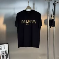 Cheap Balmain T-Shirts Short Sleeved For Men #1359299 Replica Wholesale [$76.00 USD] [ITEM#1359299] on Replica Balmain T-Shirts