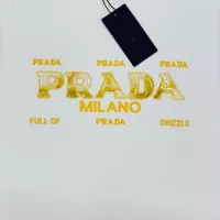 Cheap Prada T-Shirts Short Sleeved For Men #1359340 Replica Wholesale [$96.00 USD] [ITEM#1359340] on Replica Prada T-Shirts