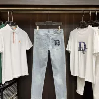 Cheap Christian Dior Jeans For Men #1359412 Replica Wholesale [$88.00 USD] [ITEM#1359412] on Replica Christian Dior Jeans