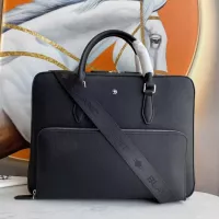 Cheap Mont Blanc AAA Man Handbags #1359413 Replica Wholesale [$192.00 USD] [ITEM#1359413] on Replica Mont Blanc AAA Man Handbags