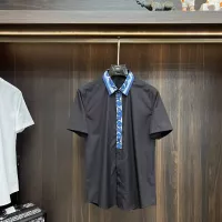 Cheap Armani Shirts Short Sleeved For Men #1359447 Replica Wholesale [$85.00 USD] [ITEM#1359447] on Replica Armani Shirts