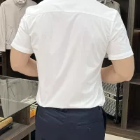 Cheap Armani Shirts Short Sleeved For Men #1359450 Replica Wholesale [$85.00 USD] [ITEM#1359450] on Replica Armani Shirts