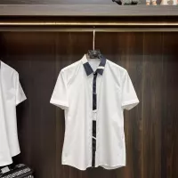 Cheap Armani Shirts Short Sleeved For Men #1359450 Replica Wholesale [$85.00 USD] [ITEM#1359450] on Replica Armani Shirts