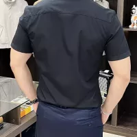 Cheap Armani Shirts Short Sleeved For Men #1359452 Replica Wholesale [$85.00 USD] [ITEM#1359452] on Replica Armani Shirts