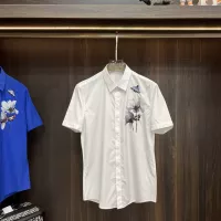 Cheap Armani Shirts Short Sleeved For Men #1359455 Replica Wholesale [$85.00 USD] [ITEM#1359455] on Replica Armani Shirts
