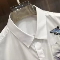Cheap Armani Shirts Short Sleeved For Men #1359455 Replica Wholesale [$85.00 USD] [ITEM#1359455] on Replica Armani Shirts