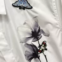 Cheap Armani Shirts Short Sleeved For Men #1359455 Replica Wholesale [$85.00 USD] [ITEM#1359455] on Replica Armani Shirts