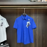 Cheap Armani Shirts Short Sleeved For Men #1359456 Replica Wholesale [$85.00 USD] [ITEM#1359456] on Replica Armani Shirts
