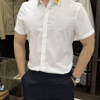 Cheap Versace Shirts Short Sleeved For Men #1359462 Replica Wholesale [$88.00 USD] [ITEM#1359462] on Replica Versace Shirts