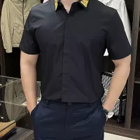 Cheap Versace Shirts Short Sleeved For Men #1359463 Replica Wholesale [$88.00 USD] [ITEM#1359463] on Replica Versace Shirts