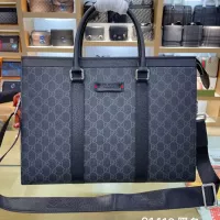 Cheap Gucci AAA Man Handbags #1359471 Replica Wholesale [$140.00 USD] [ITEM#1359471] on Replica Gucci AAA Man Handbags