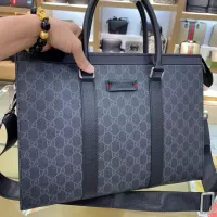 Cheap Gucci AAA Man Handbags #1359471 Replica Wholesale [$140.00 USD] [ITEM#1359471] on Replica Gucci AAA Man Handbags