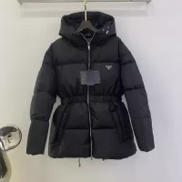 Cheap Prada Down Feather Coat Long Sleeved For Women #1359561 Replica Wholesale [$172.00 USD] [ITEM#1359561] on Replica Prada Down Feather Coat