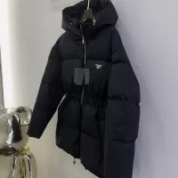 Cheap Prada Down Feather Coat Long Sleeved For Women #1359561 Replica Wholesale [$172.00 USD] [ITEM#1359561] on Replica Prada Down Feather Coat