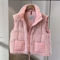 Cheap Moncler Down Feather Coat Sleeveless For Women #1359582 Replica Wholesale [$128.00 USD] [ITEM#1359582] on Replica Moncler Down Feather Coat