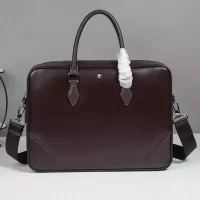 Cheap Mont Blanc AAA Man Handbags #1359713 Replica Wholesale [$162.00 USD] [ITEM#1359713] on Replica Mont Blanc AAA Man Handbags