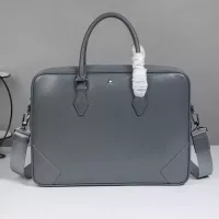 Cheap Mont Blanc AAA Man Handbags #1359714 Replica Wholesale [$162.00 USD] [ITEM#1359714] on Replica Mont Blanc AAA Man Handbags