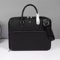Cheap Mont Blanc AAA Man Handbags #1359716 Replica Wholesale [$162.00 USD] [ITEM#1359716] on Replica Mont Blanc AAA Man Handbags