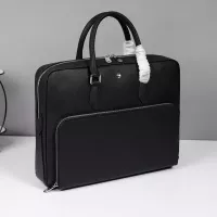Cheap Mont Blanc AAA Man Handbags #1359716 Replica Wholesale [$162.00 USD] [ITEM#1359716] on Replica Mont Blanc AAA Man Handbags