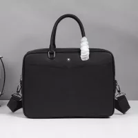 Cheap Mont Blanc AAA Man Handbags #1359717 Replica Wholesale [$162.00 USD] [ITEM#1359717] on Replica Mont Blanc AAA Man Handbags