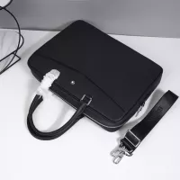 Cheap Mont Blanc AAA Man Handbags #1359717 Replica Wholesale [$162.00 USD] [ITEM#1359717] on Replica Mont Blanc AAA Man Handbags