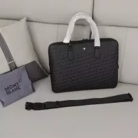 Cheap Mont Blanc AAA Man Handbags #1359725 Replica Wholesale [$162.00 USD] [ITEM#1359725] on Replica Mont Blanc AAA Man Handbags
