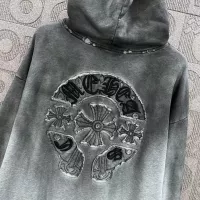 Cheap Chrome Hearts Hoodies Long Sleeved For Unisex #1359970 Replica Wholesale [$72.00 USD] [ITEM#1359970] on Replica Chrome Hearts Hoodies