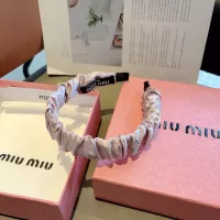 Cheap MIU MIU Headband For Women #1359986 Replica Wholesale [$27.00 USD] [ITEM#1359986] on Replica MIU MIU Headband