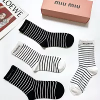 Cheap MIU MIU Socks #1360060 Replica Wholesale [$29.00 USD] [ITEM#1360060] on Replica MIU MIU Socks