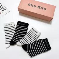 Cheap MIU MIU Socks #1360060 Replica Wholesale [$29.00 USD] [ITEM#1360060] on Replica MIU MIU Socks
